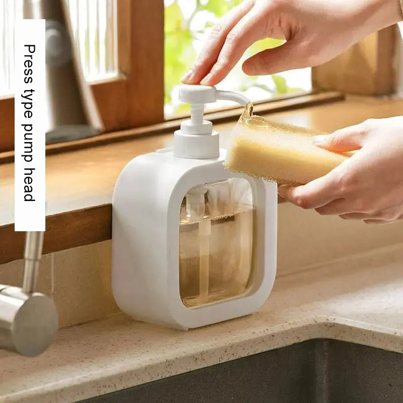 1pc Large Capacity Empty Bottle Laundry Detergent Dispensing Bottle