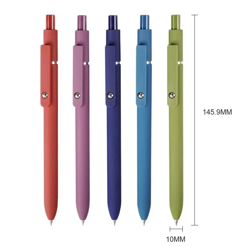 New Piloting Morandi Colour Gel Pens Soft Touch Quick Dry Smooth 0.5mm