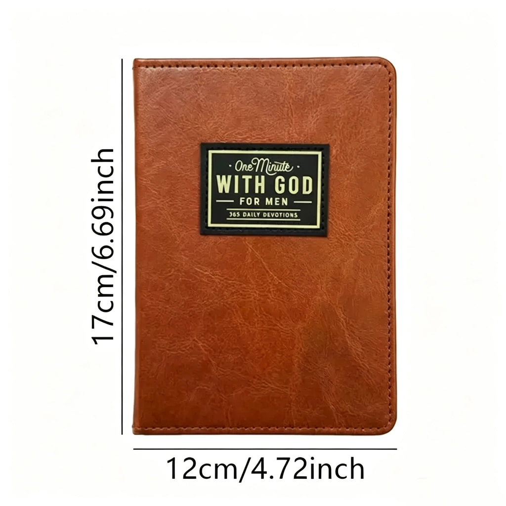 【One Minute With God For Men: 365 Daily Devotional Book Daily Bible