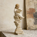 1-Piece Girl Reading Figure Inspirational Ornament, a Gift for Women