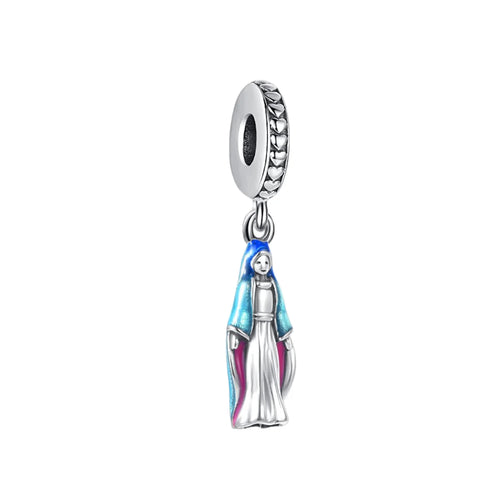 2024 New 925 Silver Jesus Cross The Holy Bible Pendant Charms Beads
