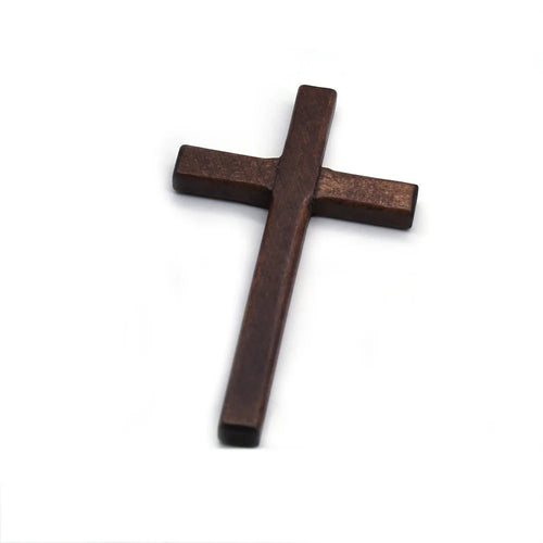 Handcrafted Wooden Prayer Cross Devotional Gift, Religious Keepsake