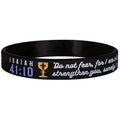1pc/5pcs I can do all things christian bible verse religious silicone