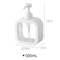 1pc Large Capacity Empty Bottle Laundry Detergent Dispensing Bottle