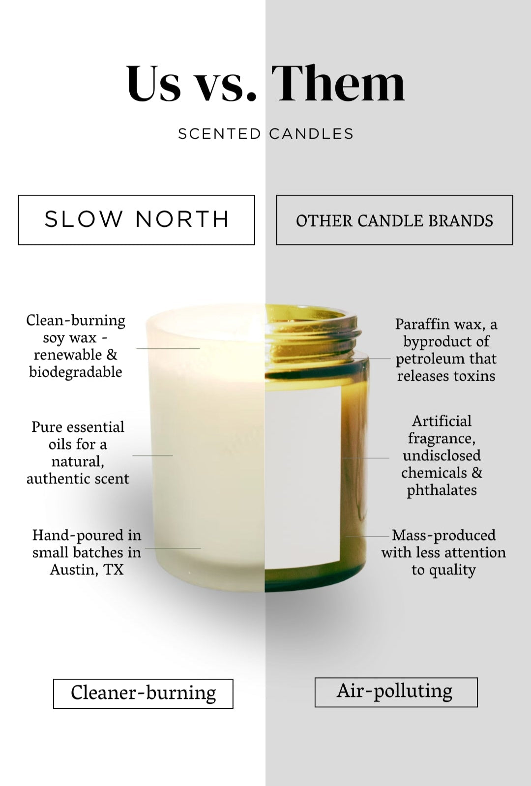 Of The Sea | Spa Collection Soy Candle | Smoky Blue Bubble Glass | Lavender, Eucalyptus & Peppermint | 9 oz | Slow North