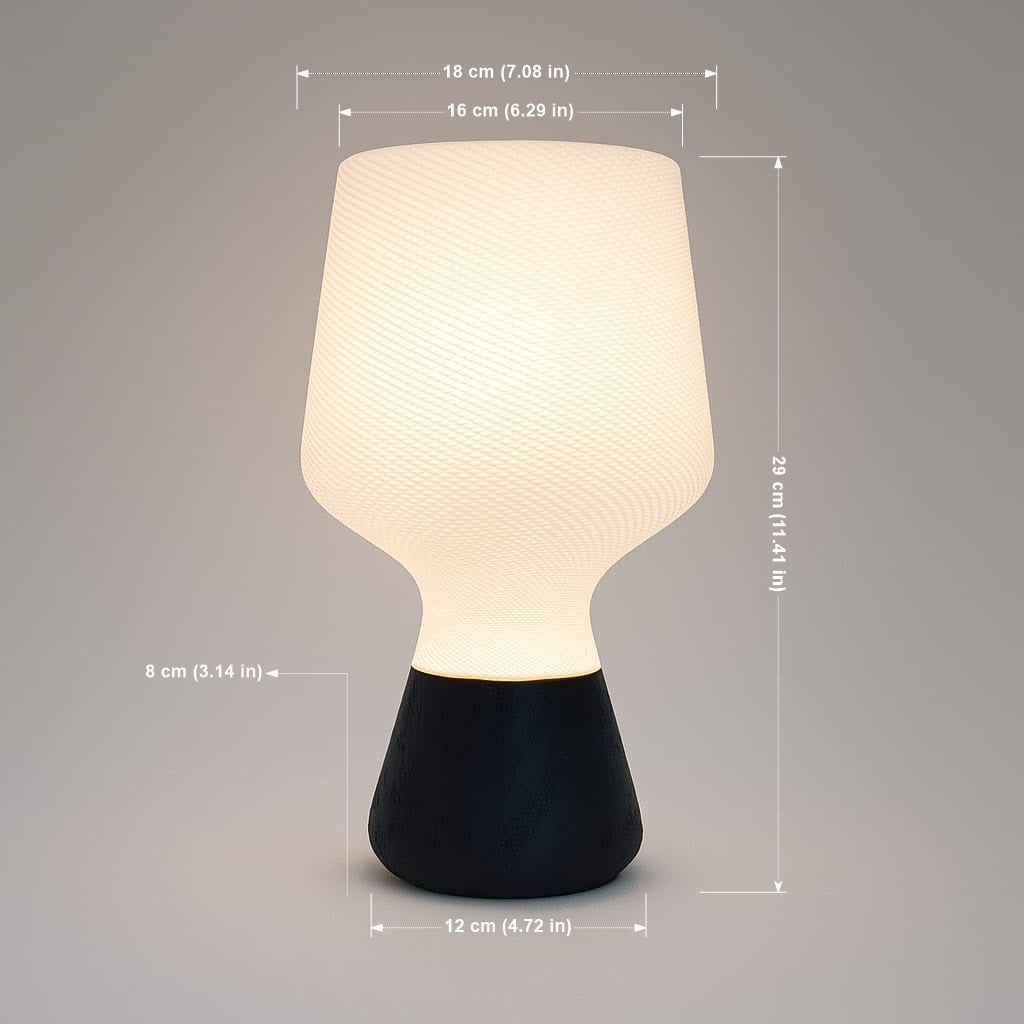 Summer Glow Portable Blue Table Lamp