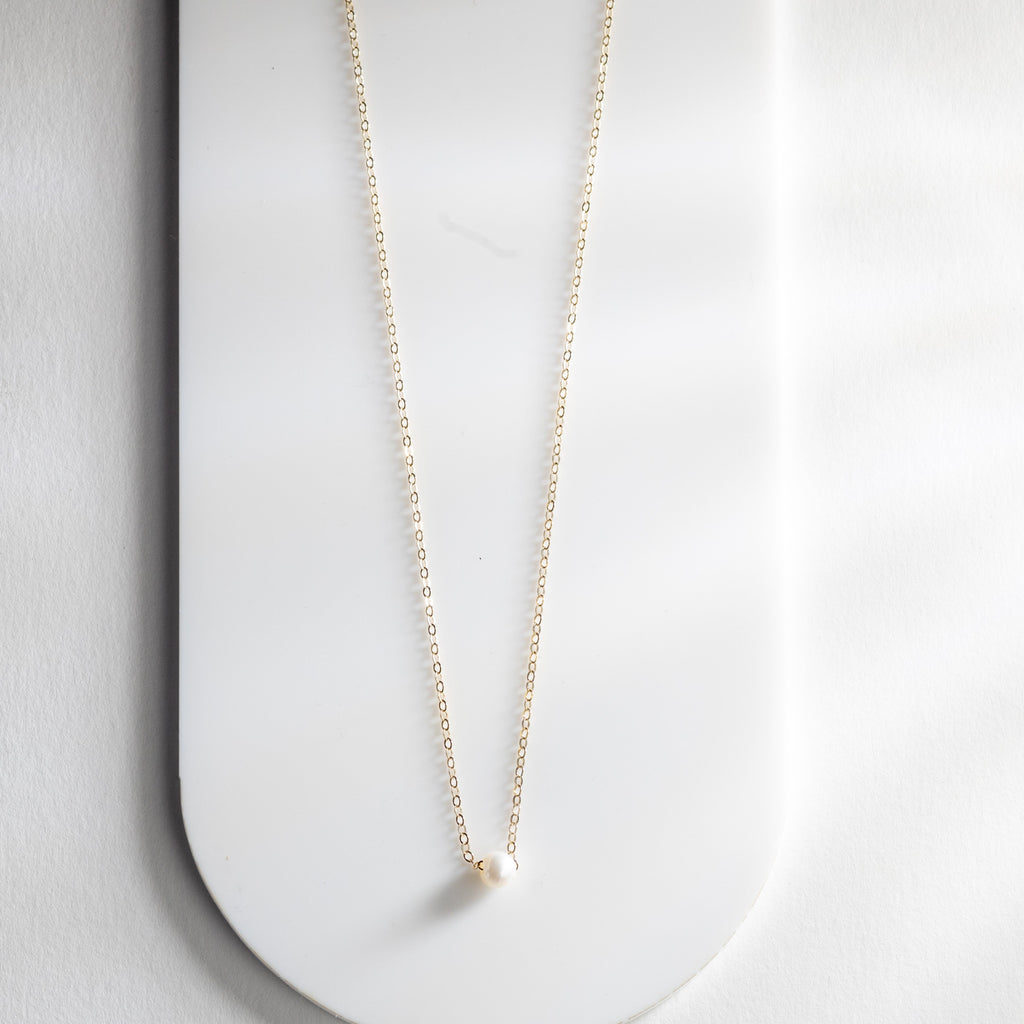 Philippine Freshwater Pearl Necklace | 14K Gold Filled
