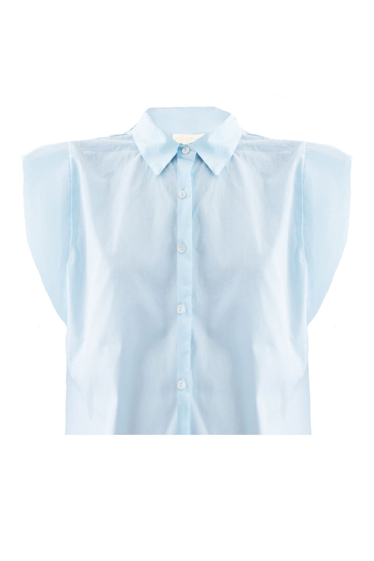 The Perfect Summer Button Down in Blue