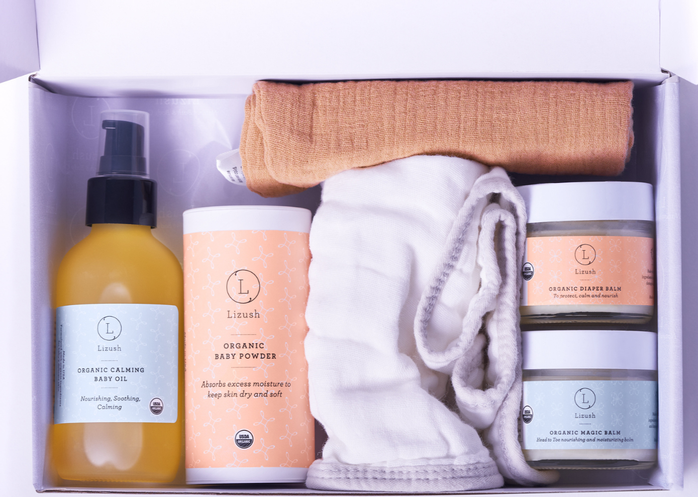 Complete Baby Care Gift Set | Organic & Natural | USDA Certified