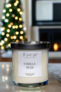 Vanilla Bean Soy Wax Candle | 100% Soy | 4 oz & 10 oz | Winter Collection | Warm Sugar, Buttercream & Musk | The Scent Spot