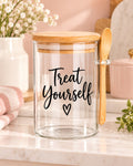 Treat Yourself Kitchen Glass Jar
