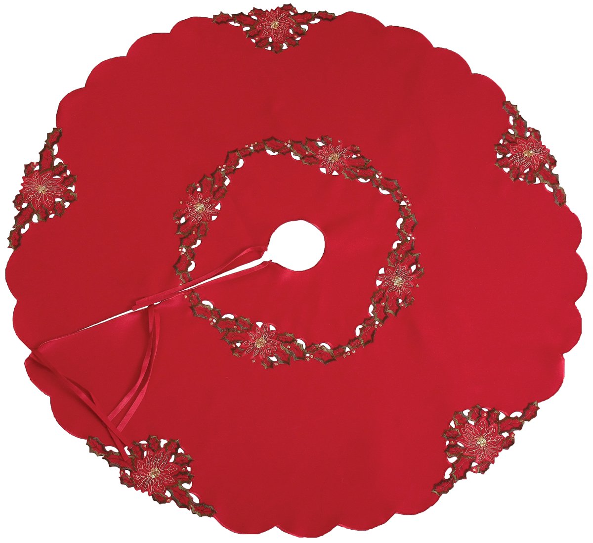 Holiday Spirit Tree Skirt