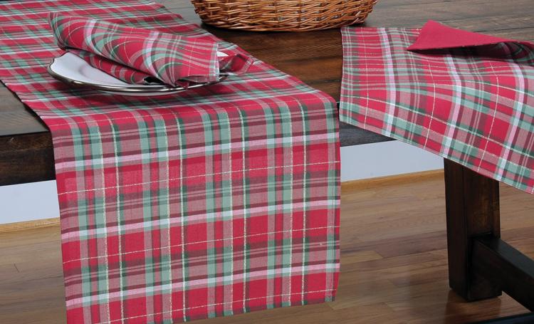 Holiday Tartan Table Runner