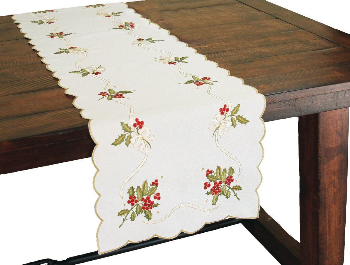 Holly Berry Table Runner