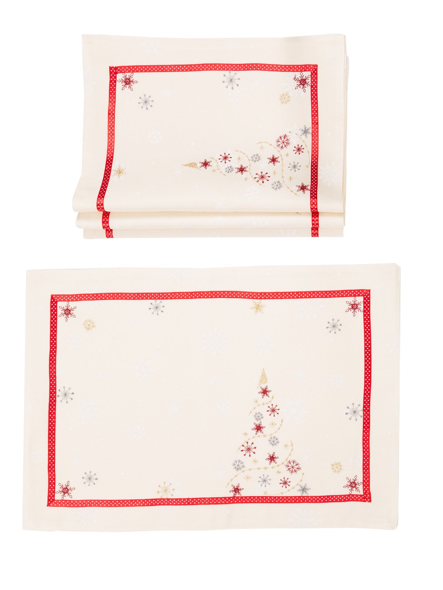 Layered Border Placemats | Set of 4