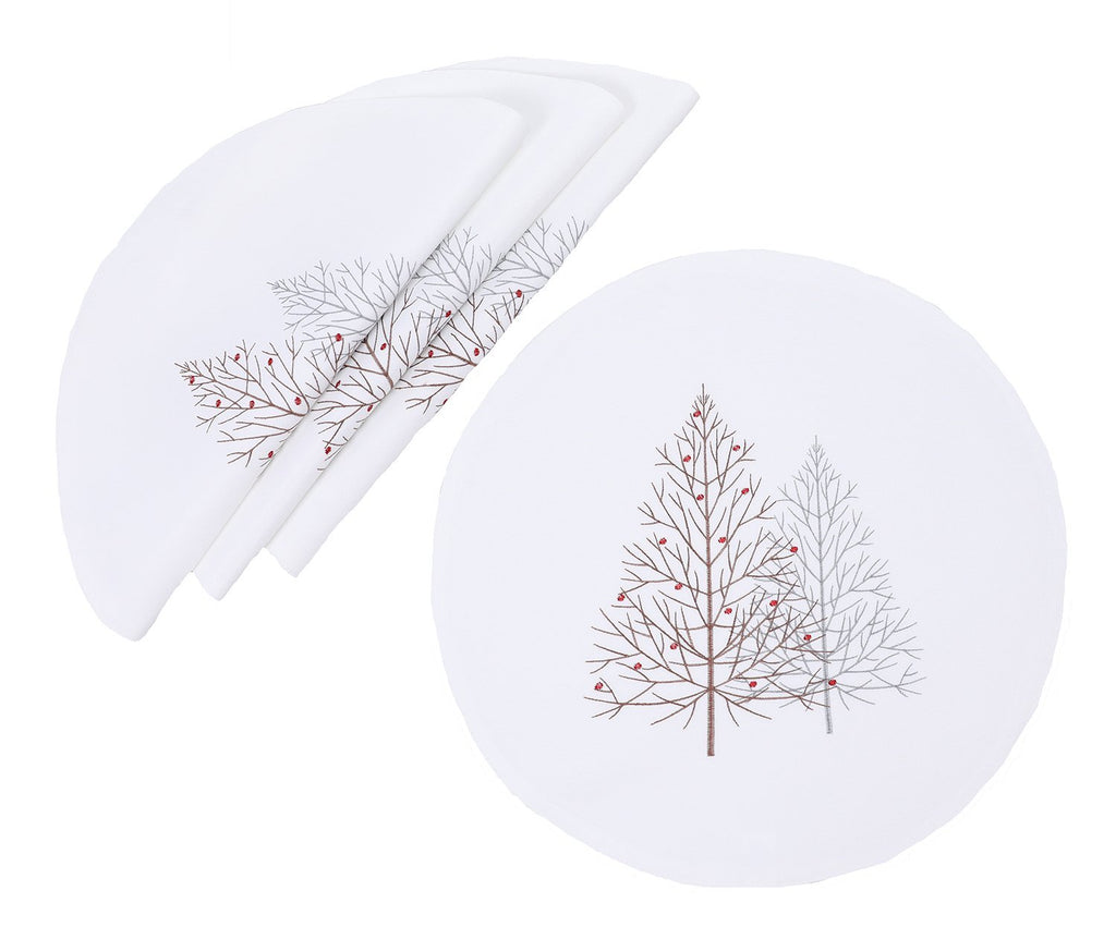 Christmas Tree Placemats | Set of 4