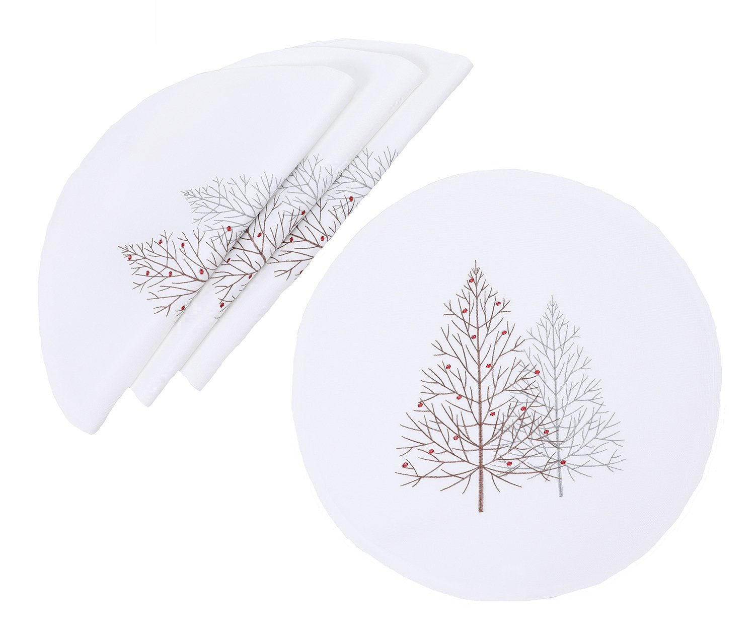 Christmas Tree Placemats | Set of 4