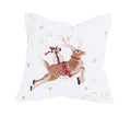 Festive Reindeer Christmas Pillow Cover