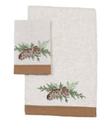 Winter Pine Cones Christmas S Tea Towel | Set of 2