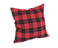 Classic Red Tartan Plaid Pillow Cover