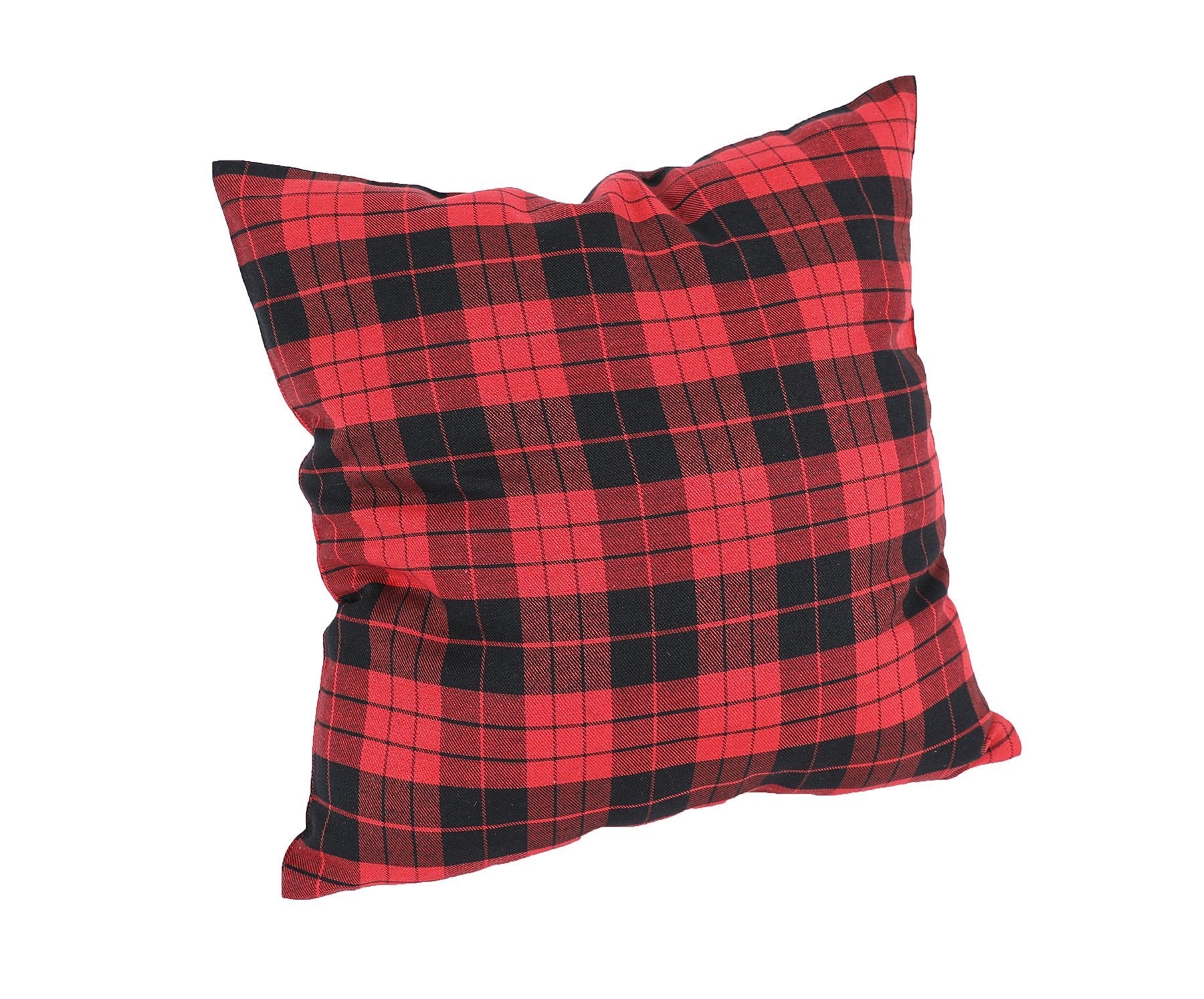 Classic Red Tartan Plaid Pillow Cover