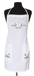 Country Poinsettia Apron