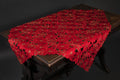 Festive Poinsettia Table Topper