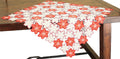 Candy Cane Poinsettia Table Topper