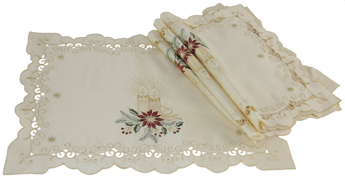 Golden Glow Placemats | Set of 4