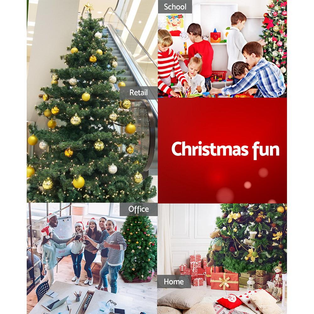 7ft Faux Christmas Tree – 210cm | 1250 Tips | Realistic PVC