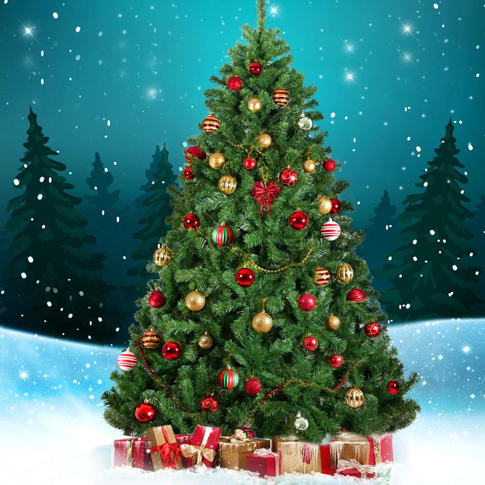 Jingle Jollys 2.4M 8FT Christmas Tree Xmas Decoration Home Decor 1500