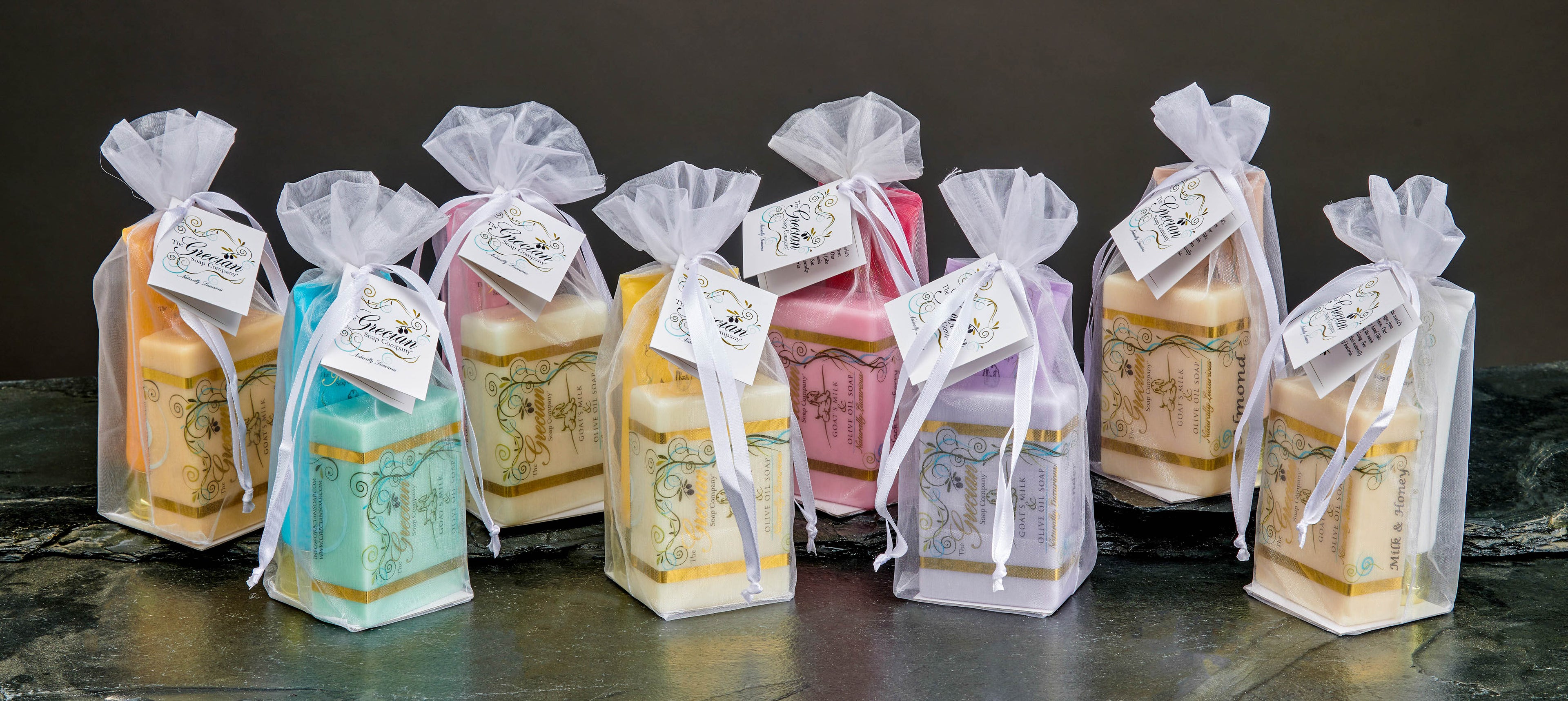 Goat's Milk Soap & Lotion Tube Gift Set | Vanilla | Organic, Handmade | Moisturizing & Gentle | The Grecian Soap Company