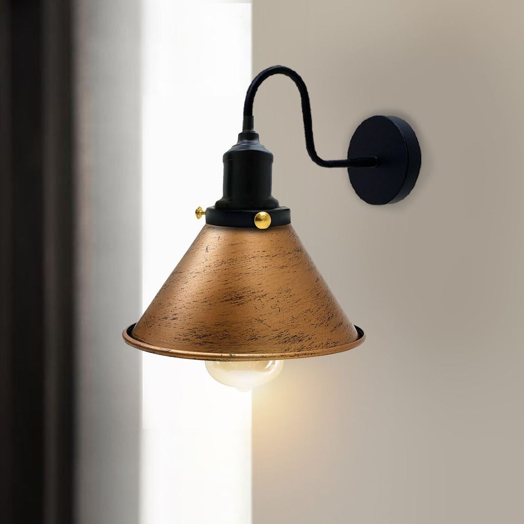 Wall Sconces Indoor E27 Swan Neck Vintage Industrial ~3388