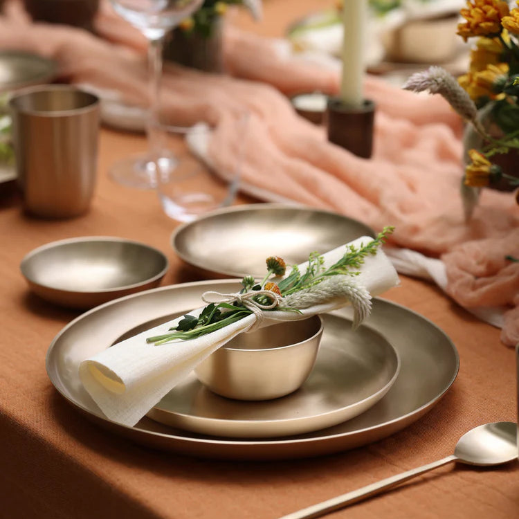 Bronze Sculptured Entree Platter