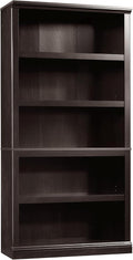 Estate Black 5 Shelf Bookcase 35.28 x 13.23 x 69.76 Inches