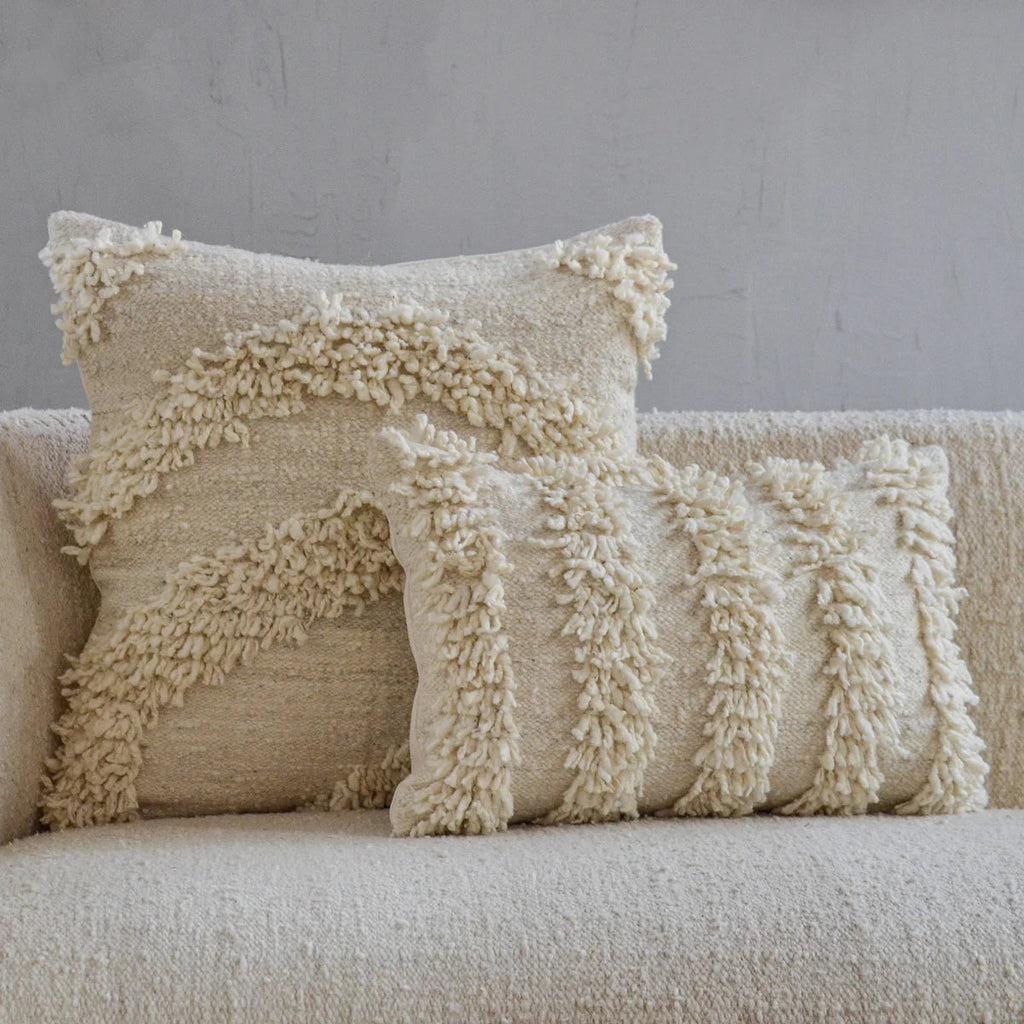 San Antonio Pillow Cover | 100% Hand-Spun Wool | Handmade in Guatemala