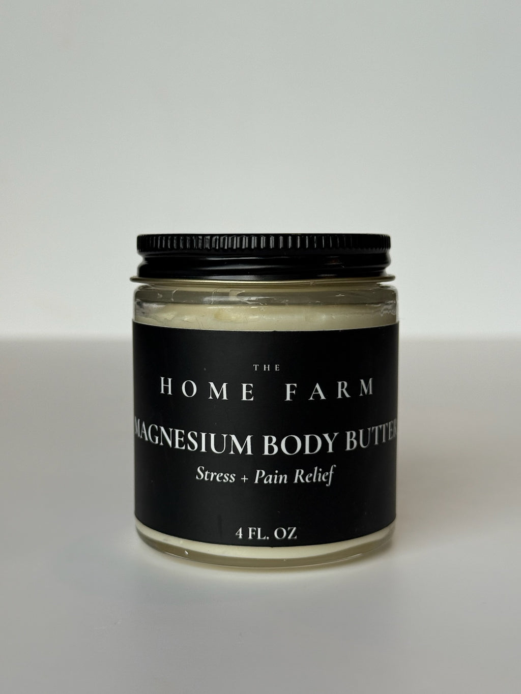 Magnesium Body Butter | Organic & Vegan | Relaxation, Sleep, Muscle Relief & Headache Relief | Handmade Small Batch | The Home Farm