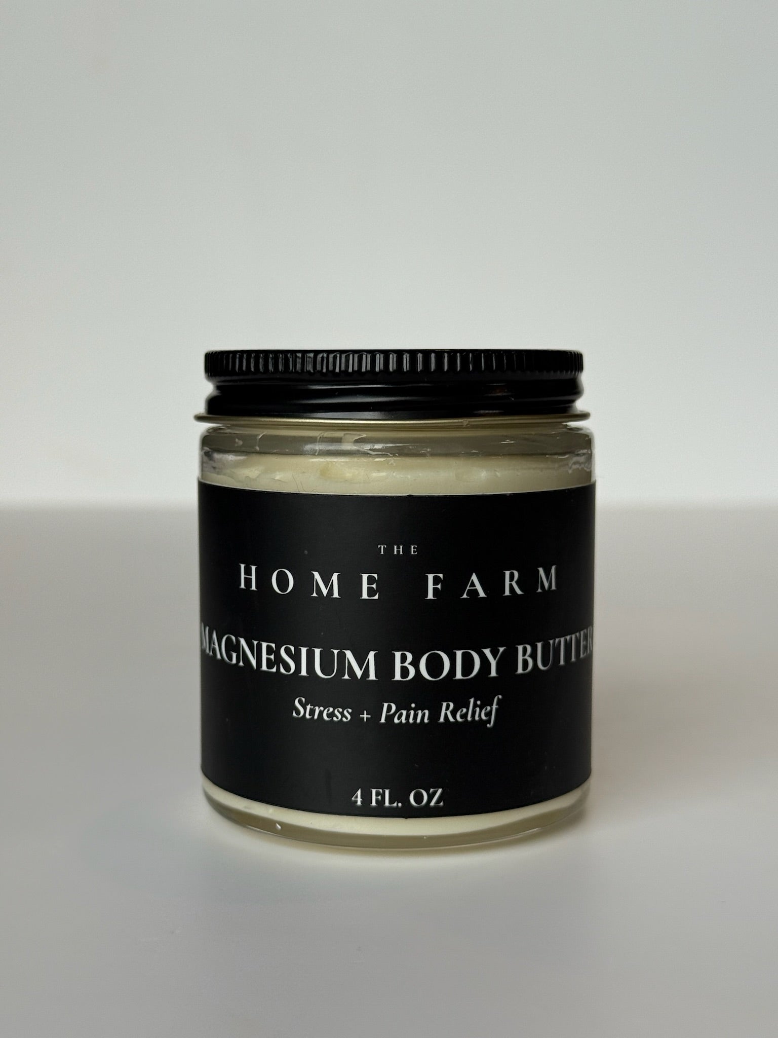 Magnesium Body Butter | Organic & Vegan | Relaxation, Sleep, Muscle Relief & Headache Relief | Handmade Small Batch | The Home Farm