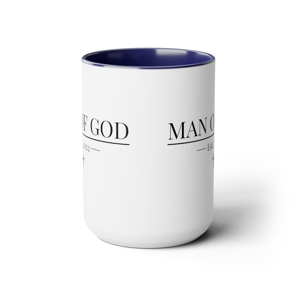 Ceramic Coffee Mug 15oz - Say it Soul - Man of God T-shirt - Christian