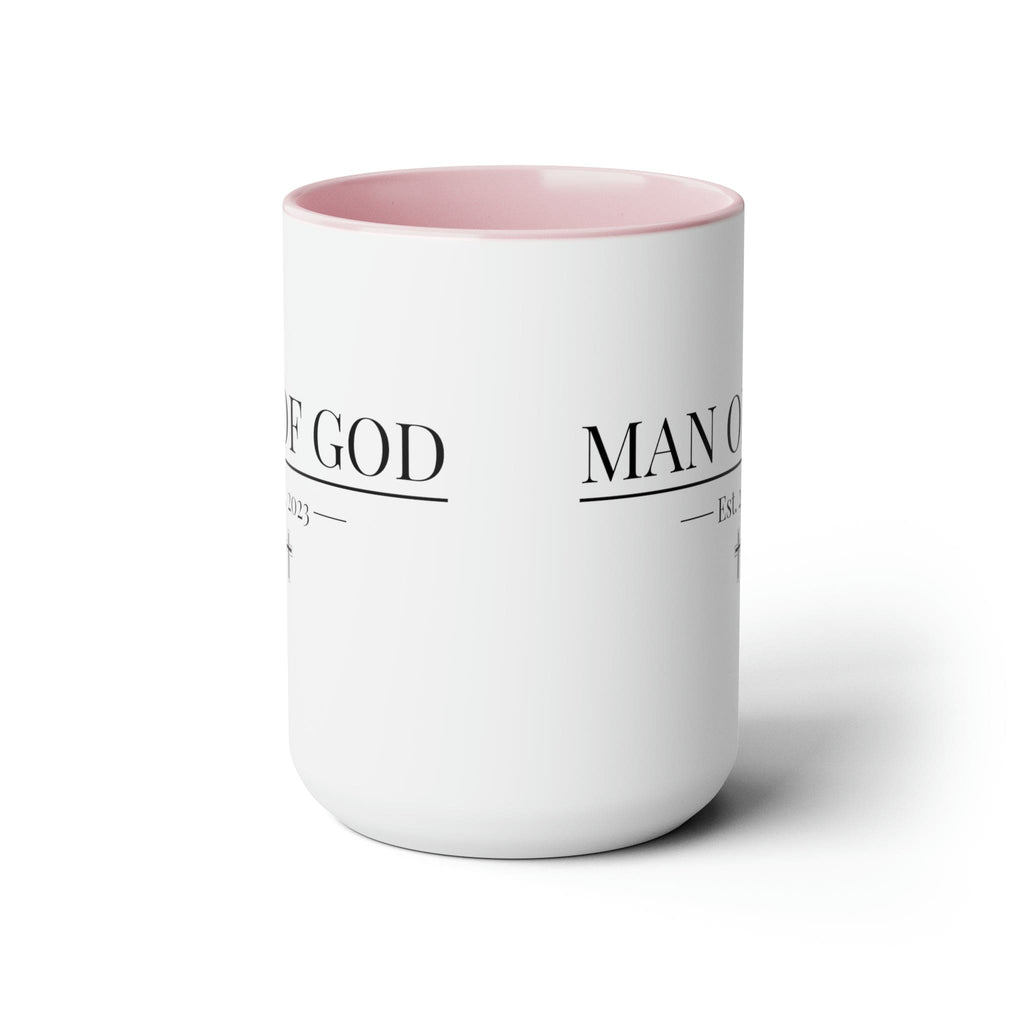 Ceramic Coffee Mug 15oz - Say it Soul - Man of God T-shirt - Christian