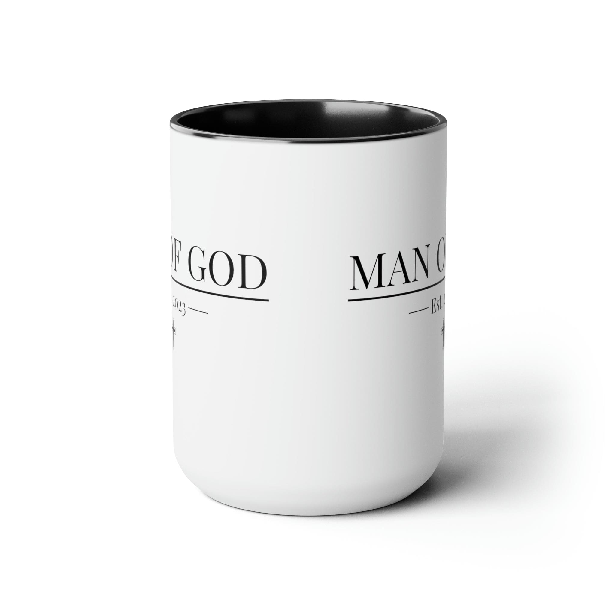 Ceramic Coffee Mug 15oz - Say it Soul - Man of God T-shirt - Christian