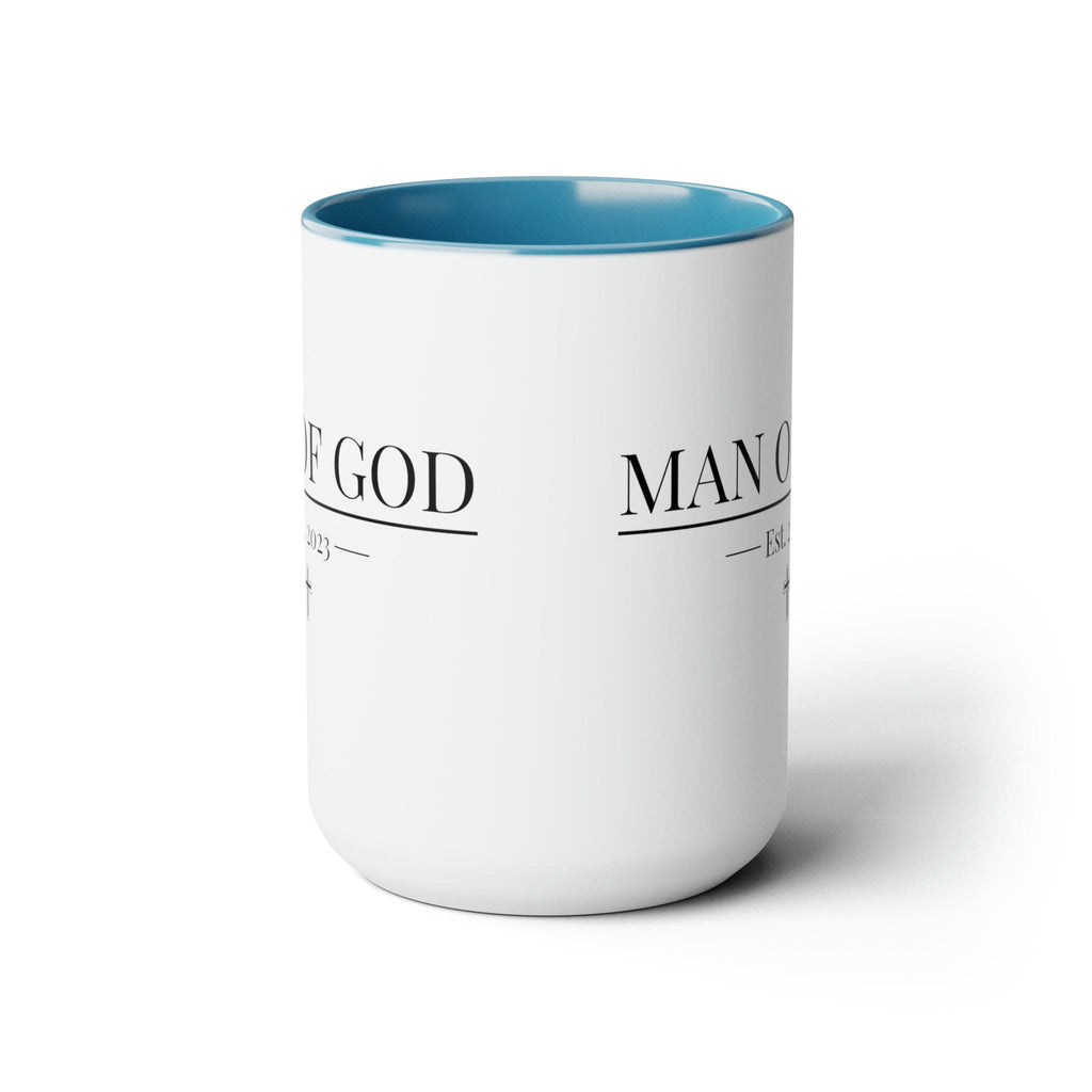 Ceramic Coffee Mug 15oz - Say it Soul - Man of God T-shirt - Christian