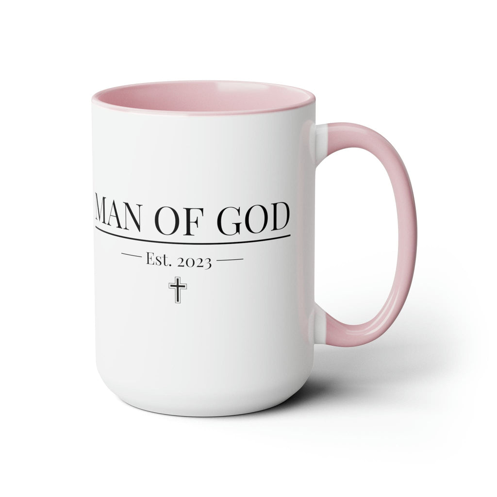 Ceramic Coffee Mug 15oz - Say it Soul - Man of God T-shirt - Christian