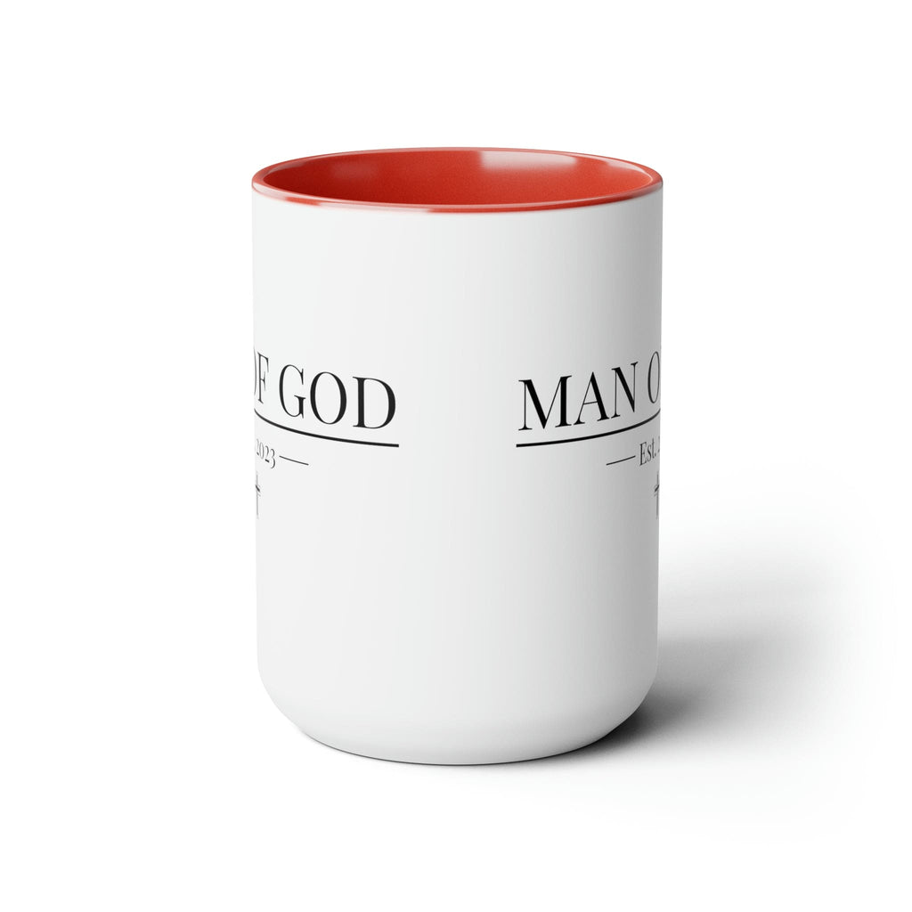 Ceramic Coffee Mug 15oz - Say it Soul - Man of God T-shirt - Christian