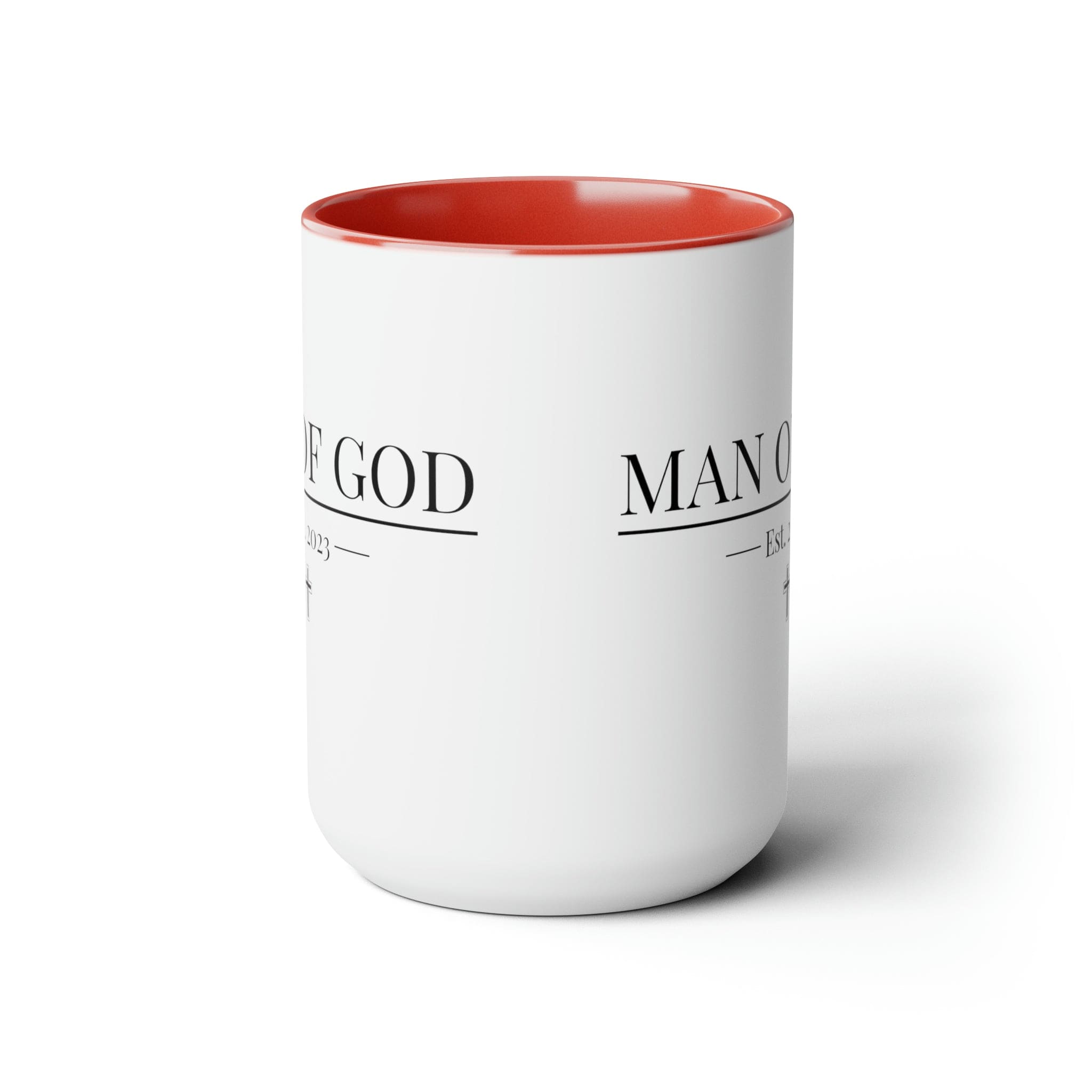 Ceramic Coffee Mug 15oz - Say it Soul - Man of God T-shirt - Christian