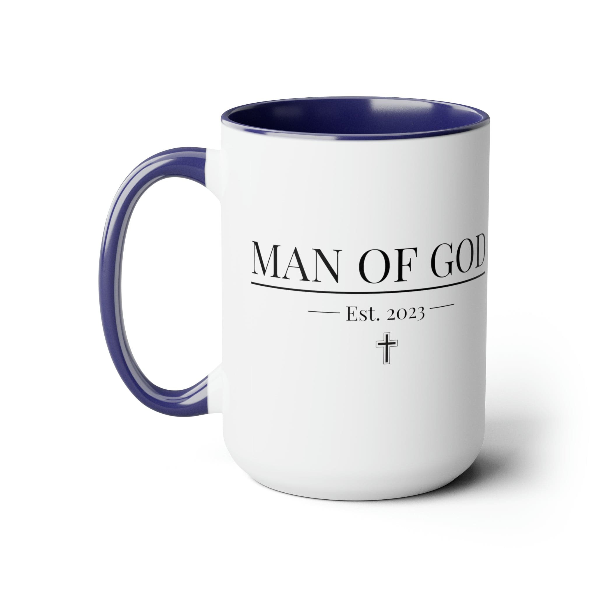 Ceramic Coffee Mug 15oz - Say it Soul - Man of God T-shirt - Christian