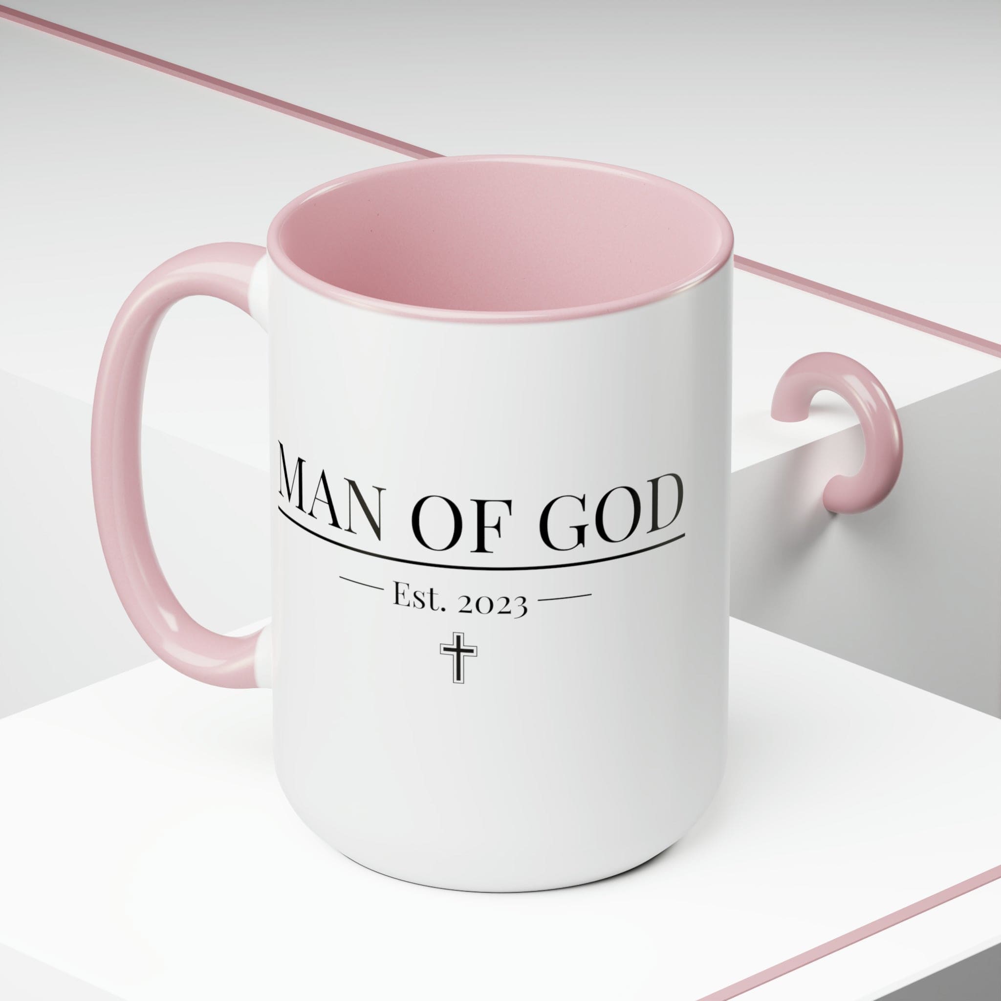 Ceramic Coffee Mug 15oz - Say it Soul - Man of God T-shirt - Christian