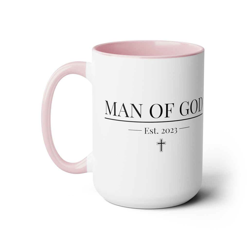 Ceramic Coffee Mug 15oz - Say it Soul - Man of God T-shirt - Christian