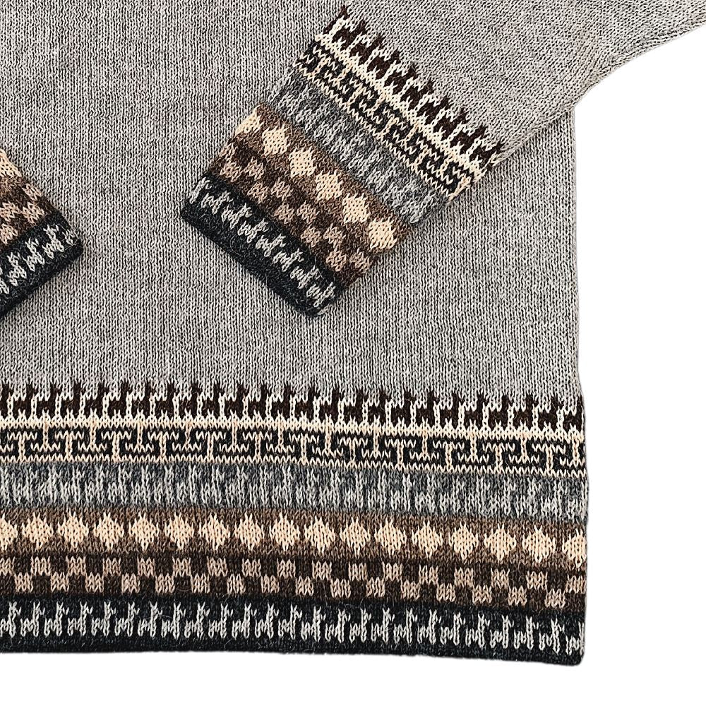 Alpaca Inca Patterned Sweater