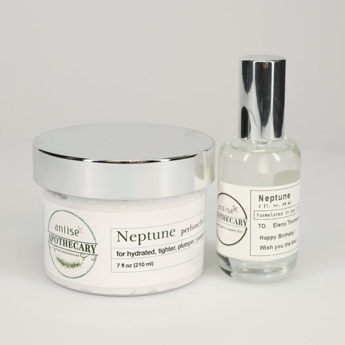 Apothecary Fragrance Oil & Perfume Body Cream Set | Paraben-Free | Made in USA | 4 Scents | Aniise